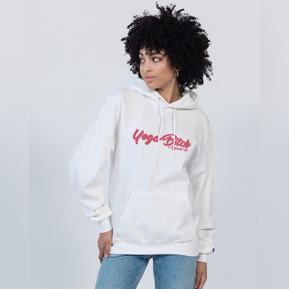 Yoga Bitch x Champion Hoodie Sweatshirt Unisex Relaxed Fit NWT